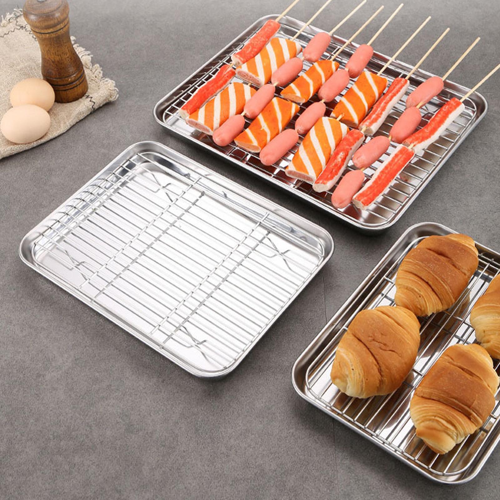 Kitchen Baking Cart - Plaque de cuisson avec grille de