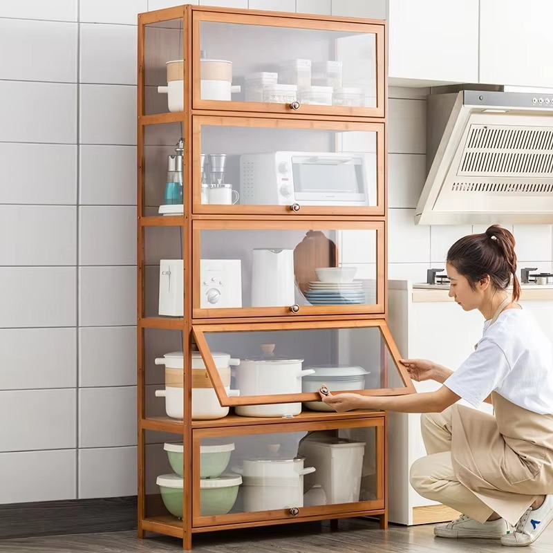 Kitchen Baking Cart - Chariot de cuisine en bois de