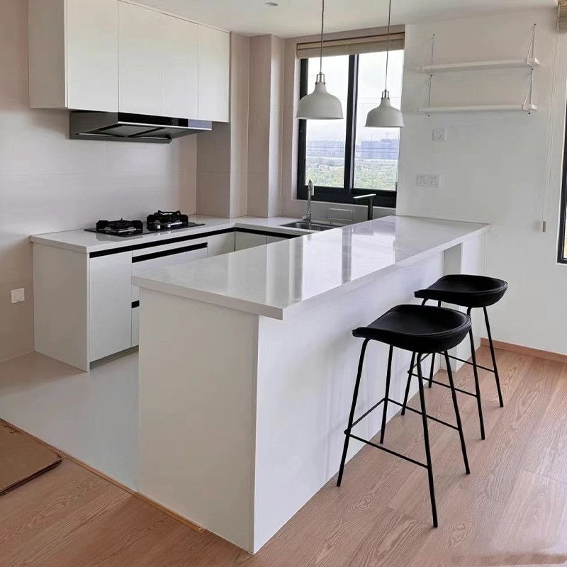Kitchen Baking Island - Îlot de cuisine intégré avec table