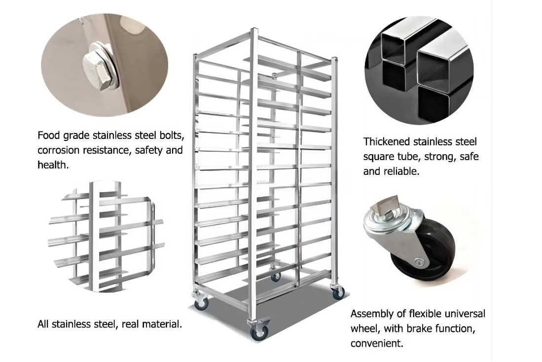 Chariot d'équipement de cuisin - Kitchen Baking Cart avis et prix