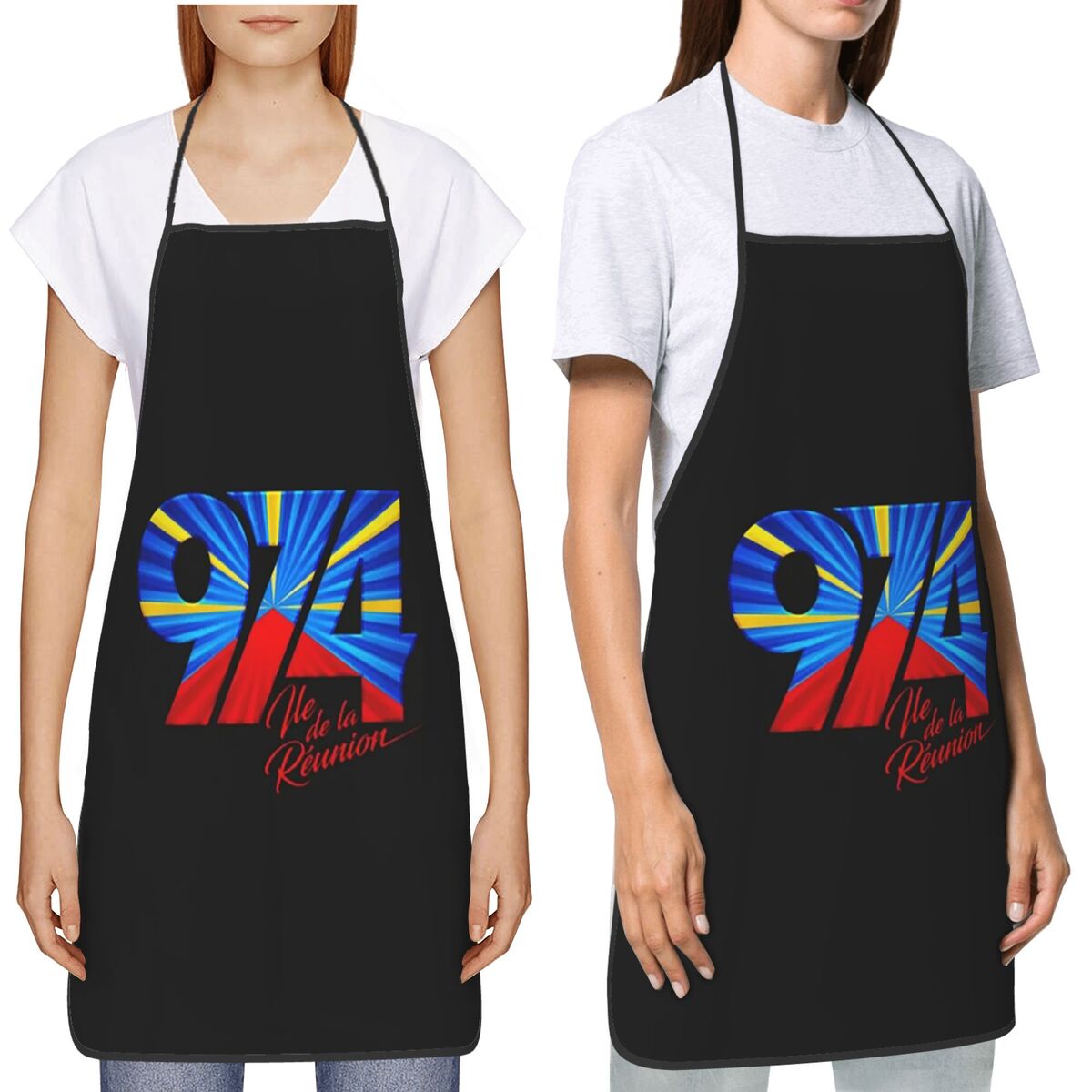 Tablier de cuisine 974 drapeau - Kitchen Baking Island avis et prix