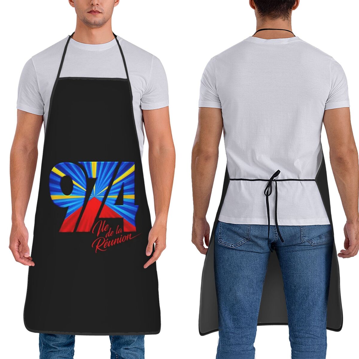 Tablier de cuisine 974 drapeau - Kitchen Baking Island avis et prix