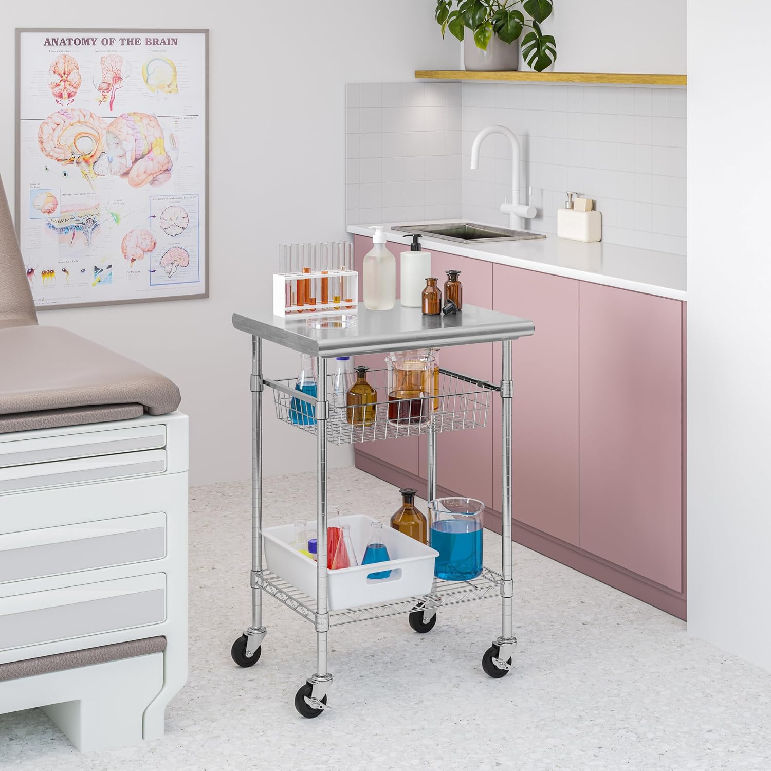 Table de préparation commercia - Kitchen Baking Island avis et prix