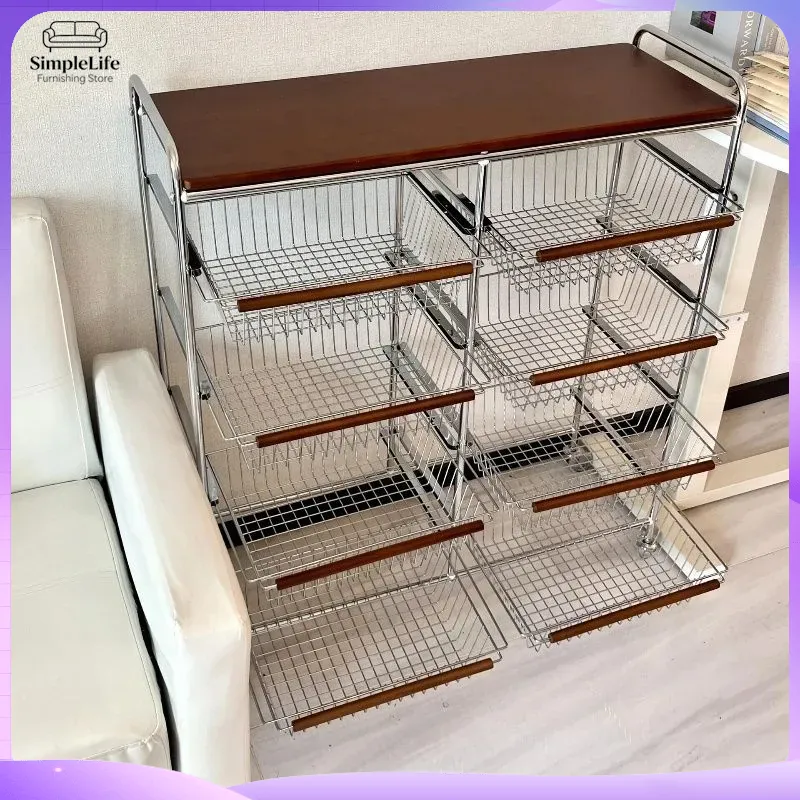 Chariot de cuisine rétro à rou - Kitchen Baking Cart avis et prix