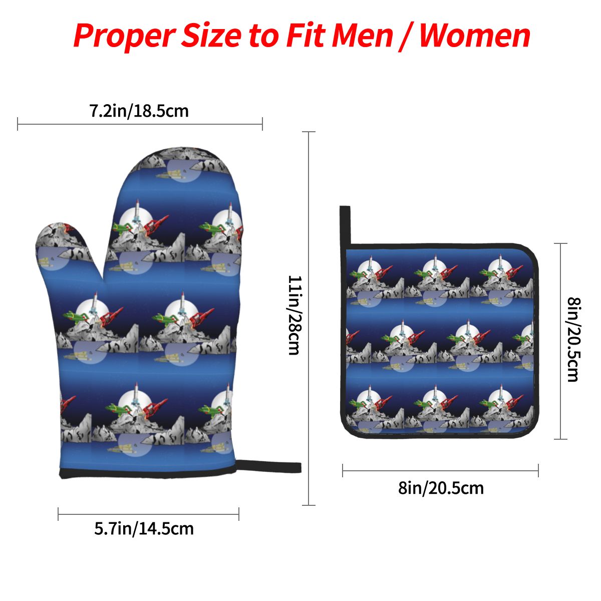 Ensemble de 4 gants de cuisine - Kitchen Baking Island avis et prix