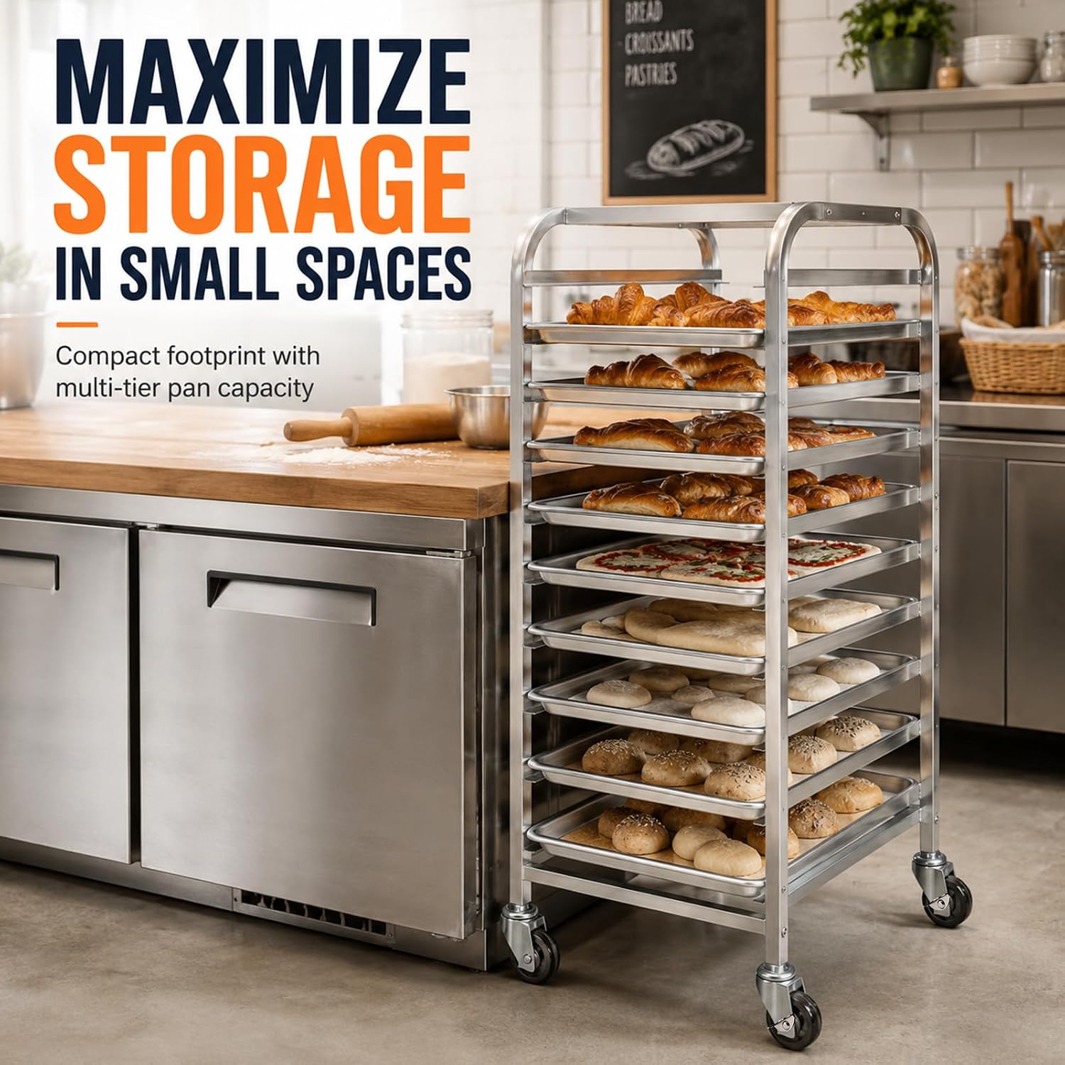 Chariot de refroidissement mob - Kitchen Baking Cart avis et prix